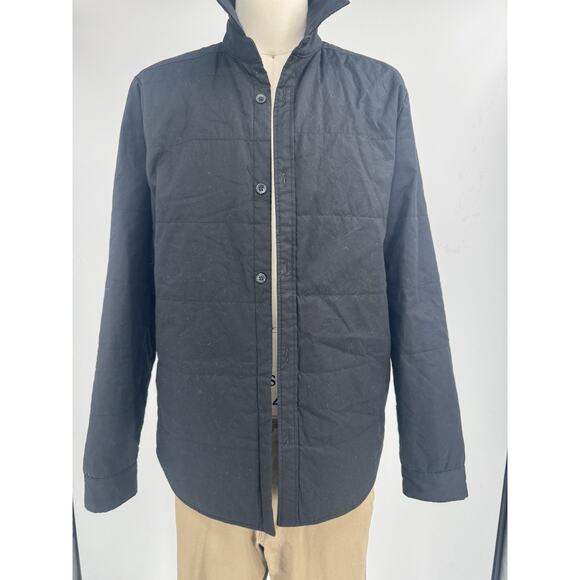 ISAORA BLACK SNAP FRONT JACKET MADE IN ITALY SIZE M (CO100THRIFTY